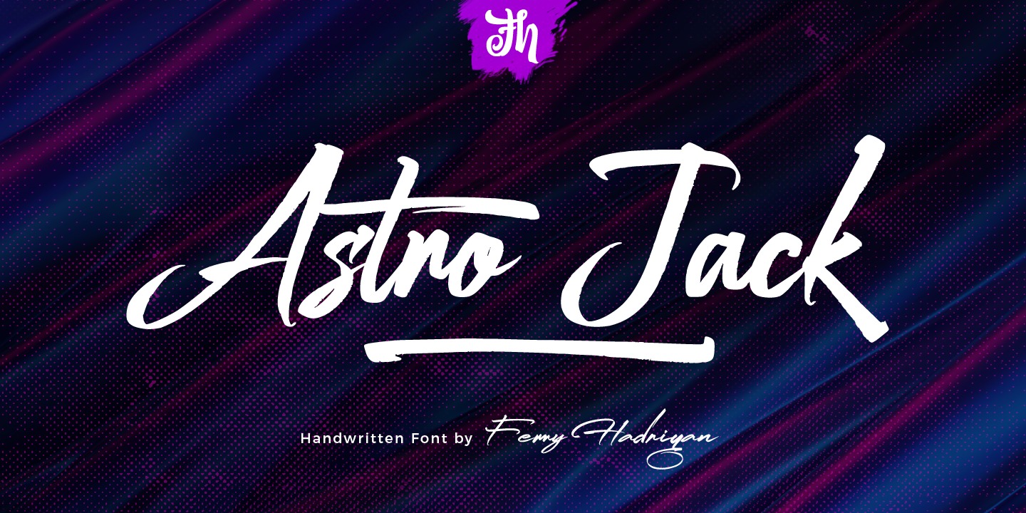 Astro Jack Font preview